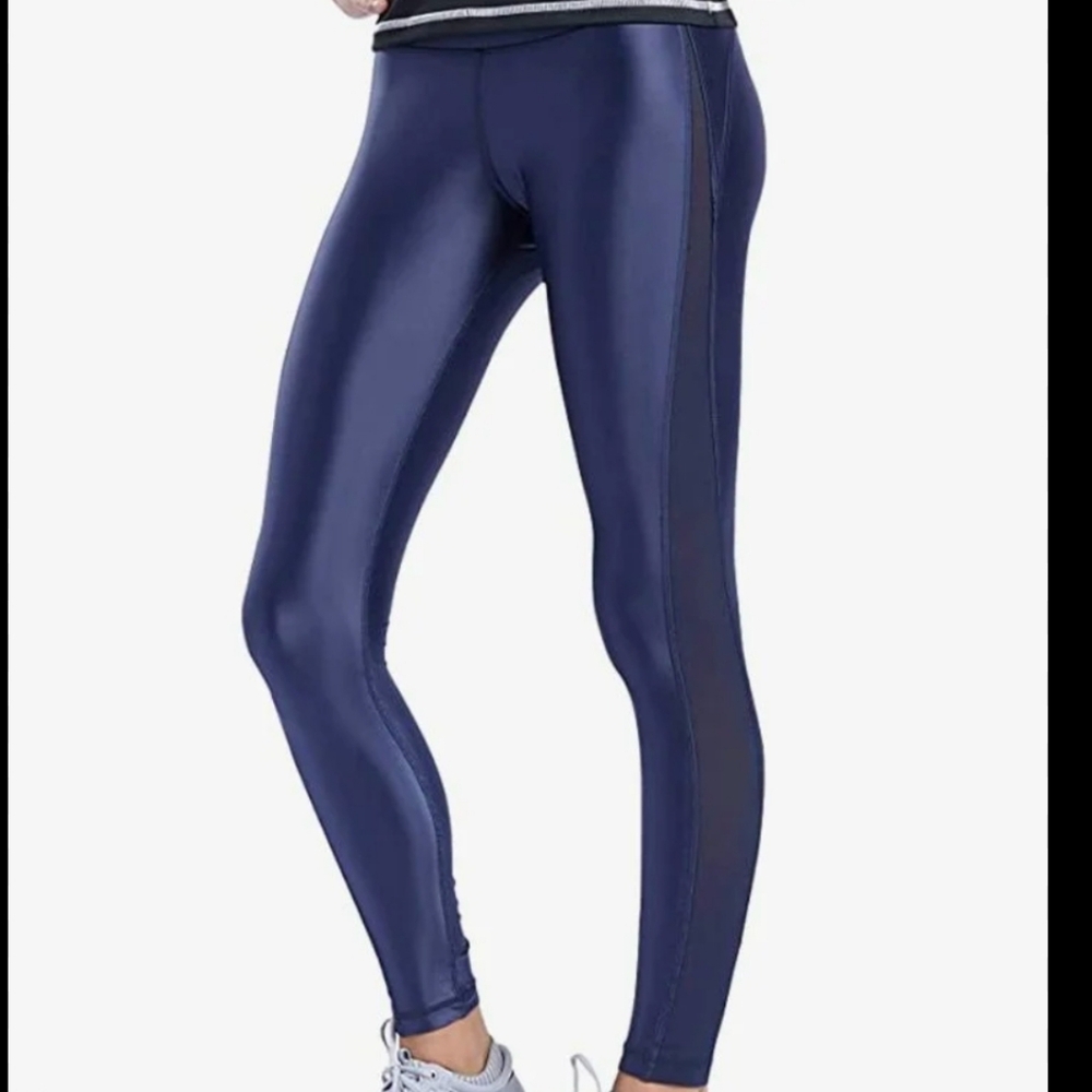 Reebok Core 10 Sz Small Vector Navy Tights (Bin A)
